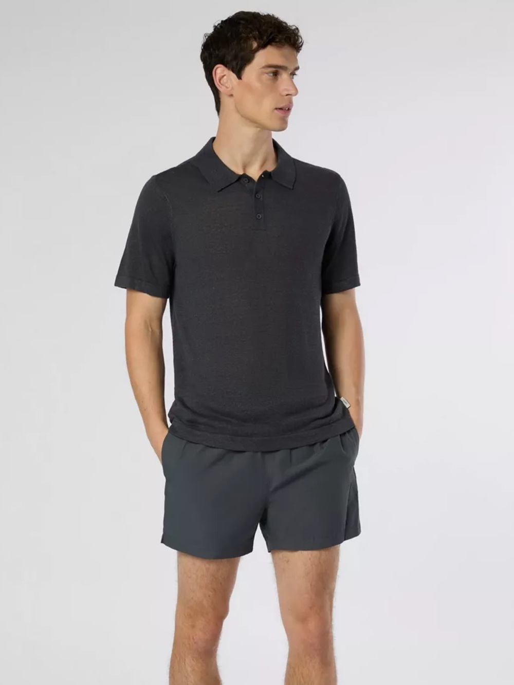 Onia Charles 4'' Swim Trunk In Gunmetal